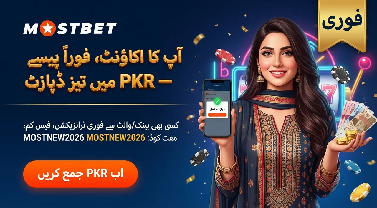 Mostbet ڈپازٹ پاکستان: آسان طریقے اور مکمل رہنمائی