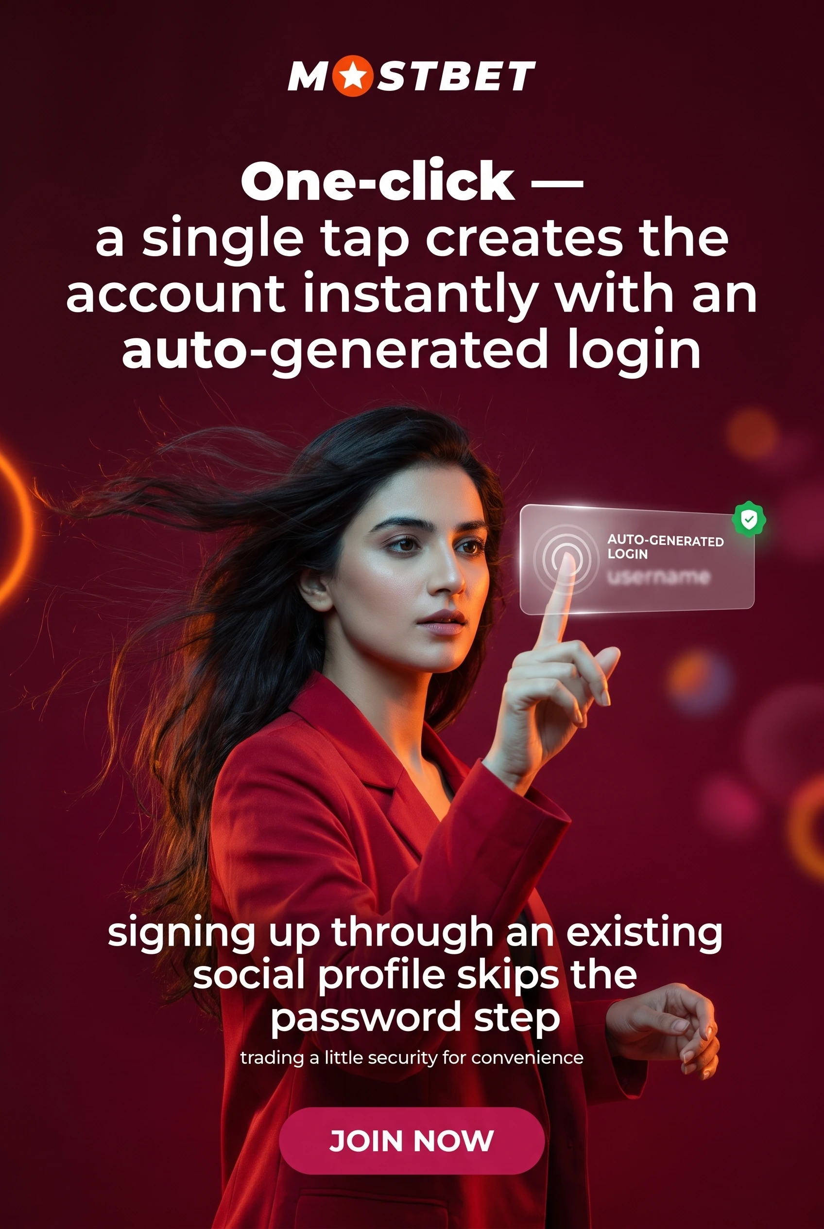 Three ways to sign up with Mostbet