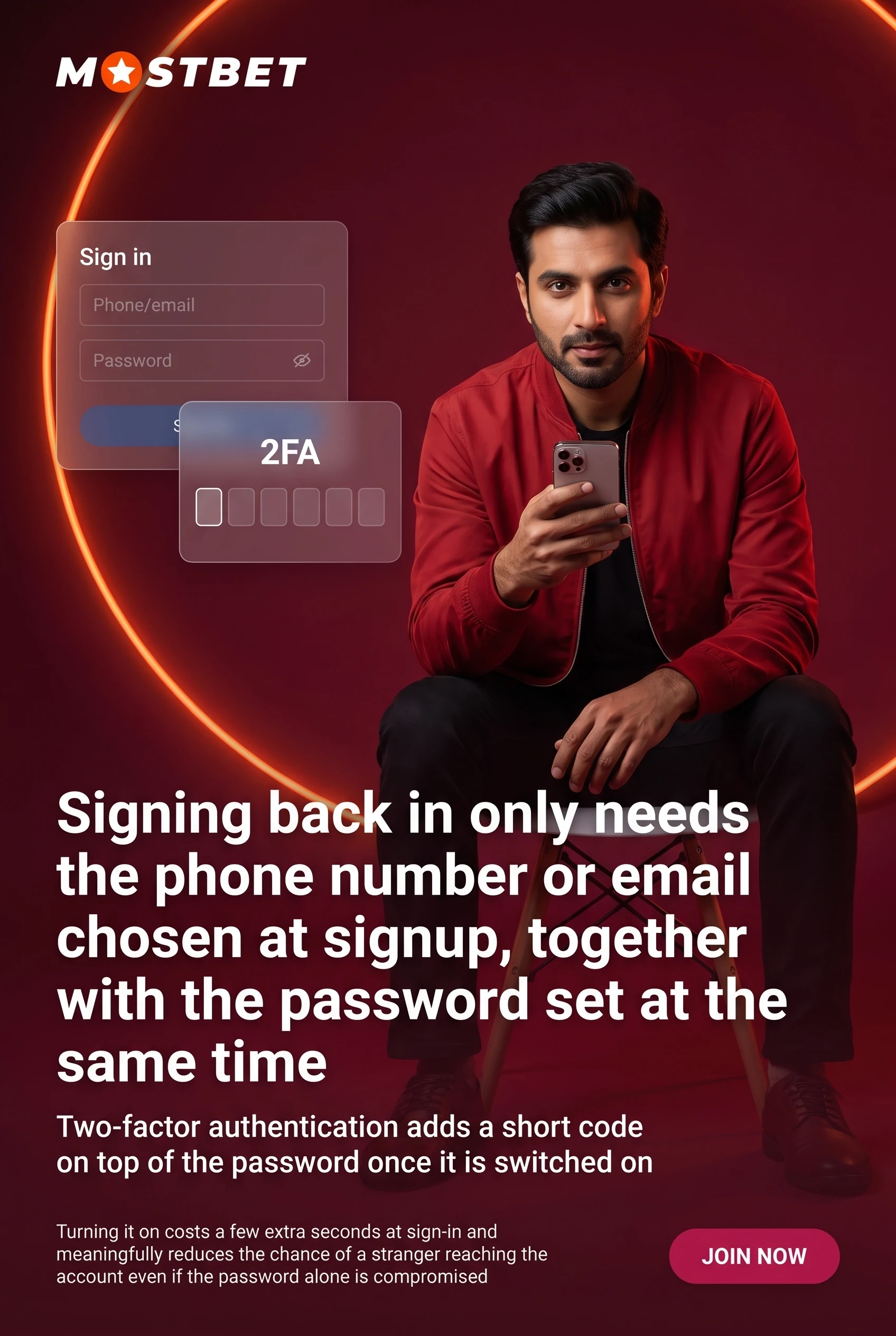 Reliable Mostbet access with login and two-factor