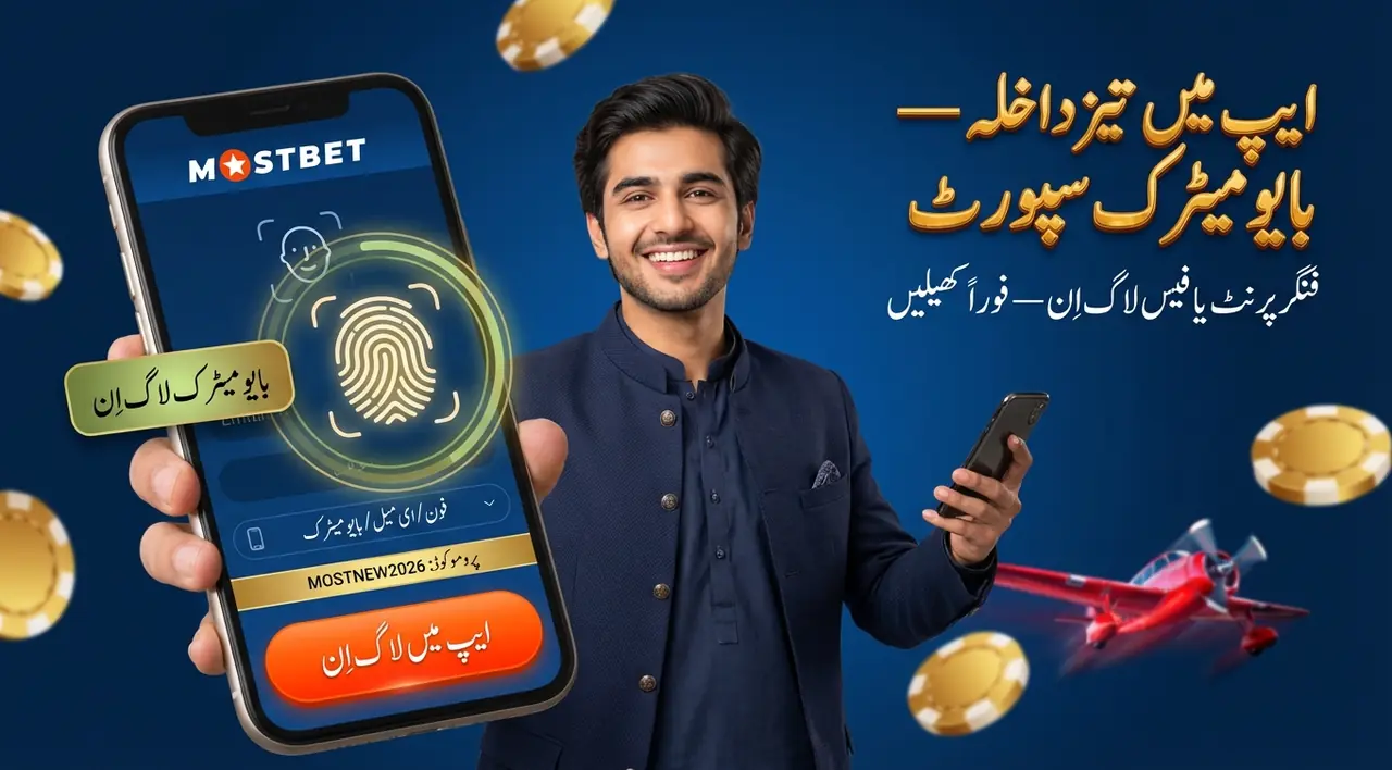 Mostbet ایپ میں لاگ ان